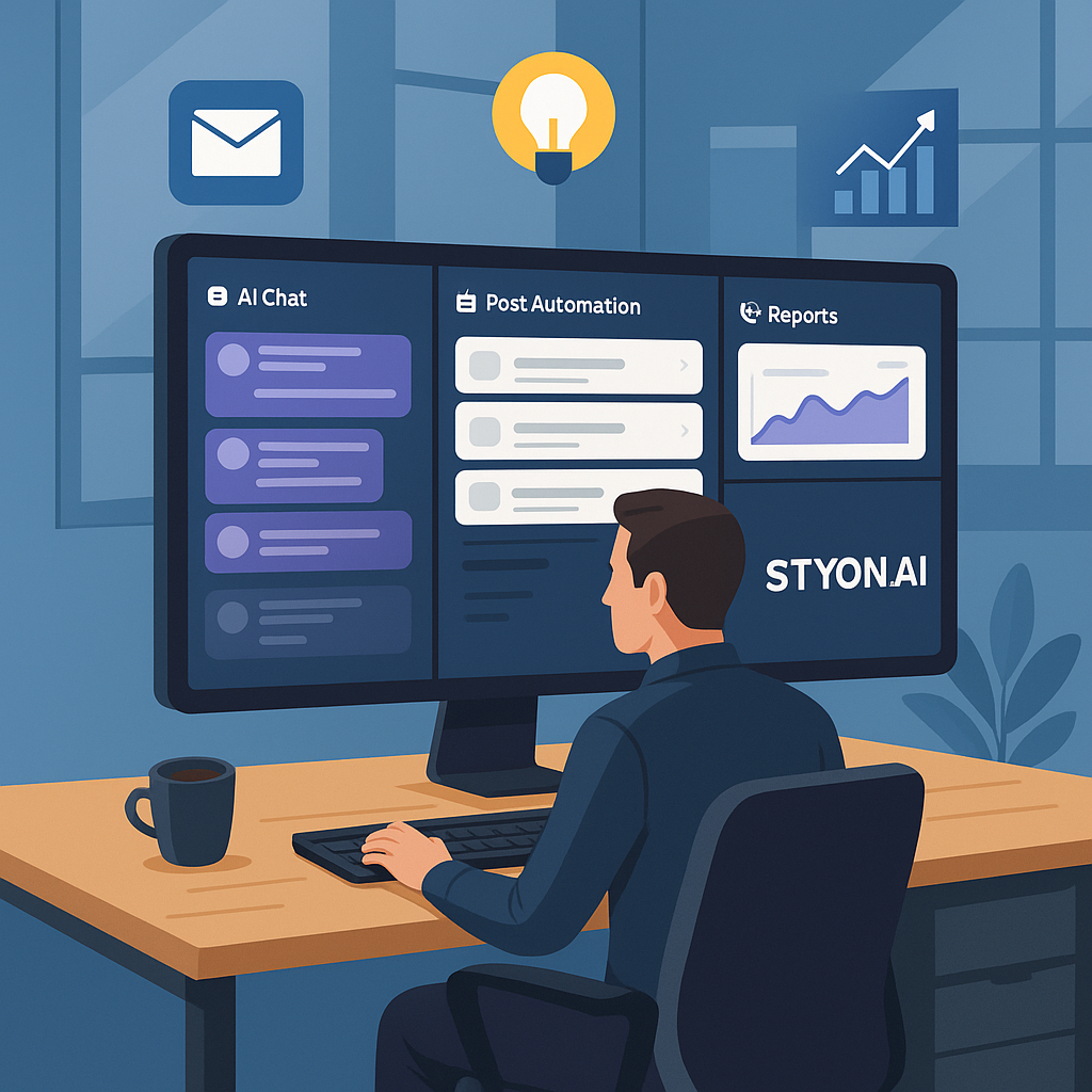 Boosting Daily Productivity with STYON.AI Tägliche Produktivität mit STYON.AI steigern