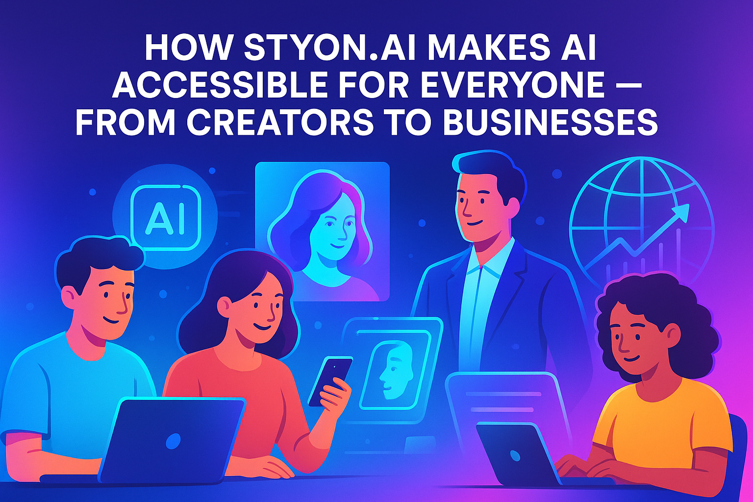 How STYON.AI Makes AI Accessible for Everyone — From Creators to Businesses