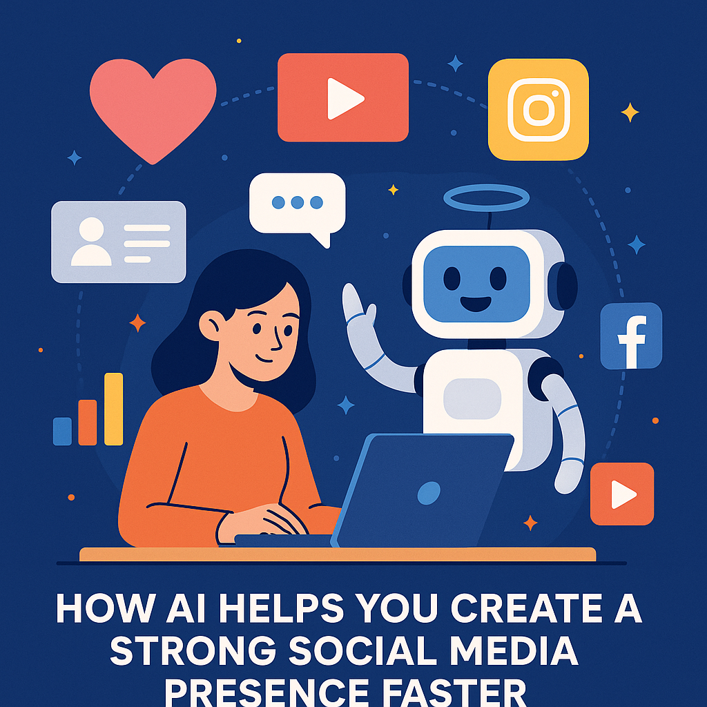 How AI Helps You Create a Strong Social Media Presence Faster