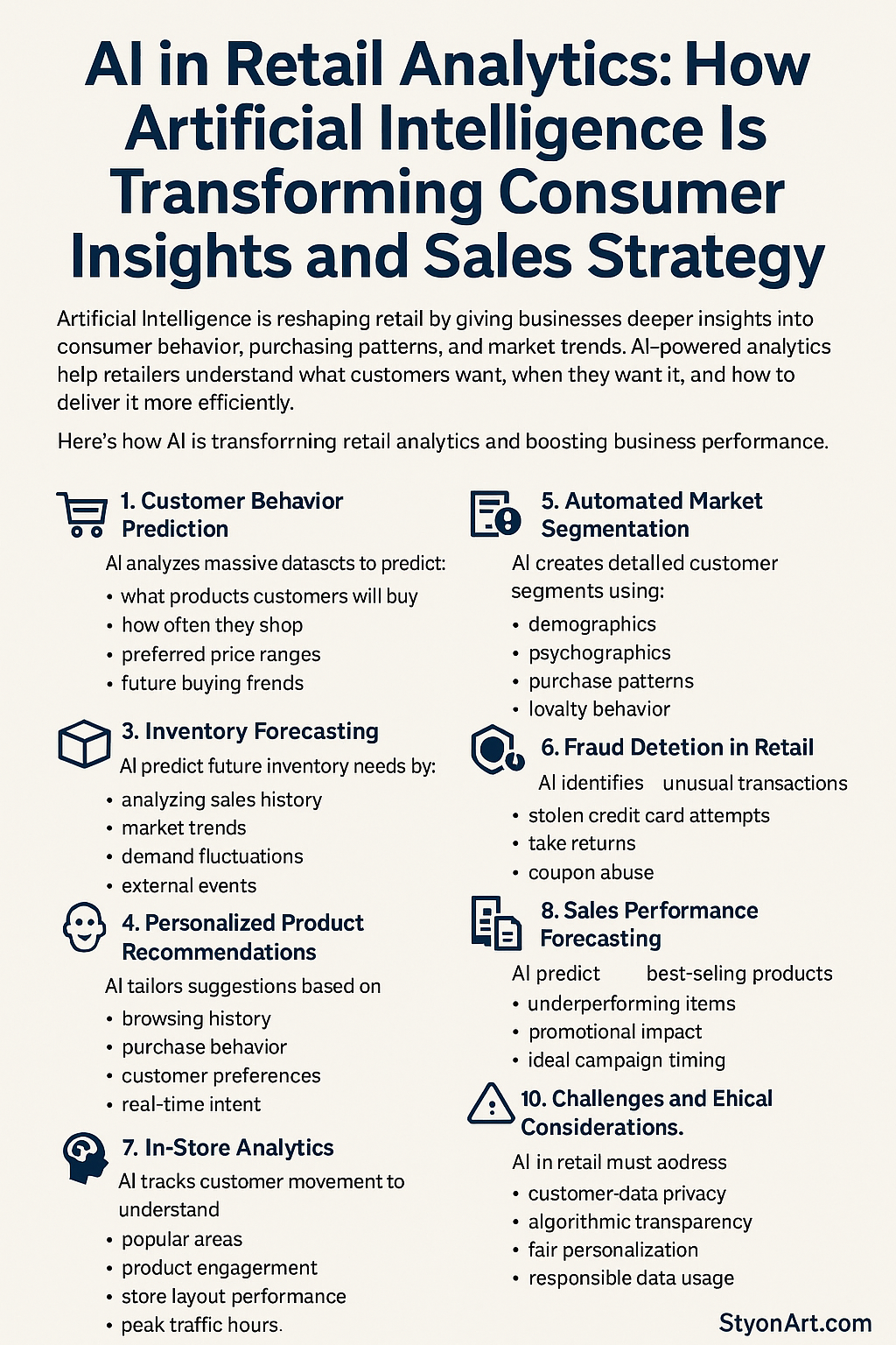 AI in Retail Analytics: How Artificial Intelligence Is Transforming Consumer Insights and Sales Strategy