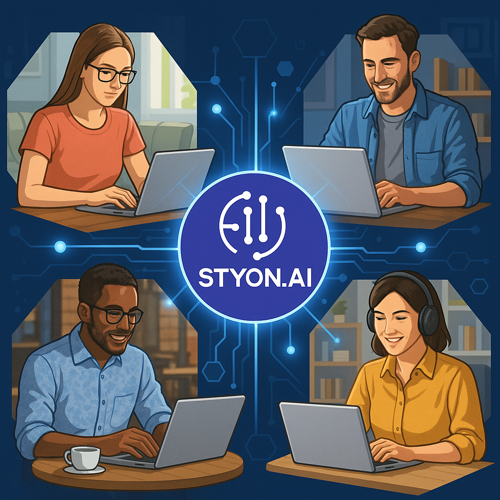 Why STYON.AI is the Perfect Choice for Remote Teams Warum STYON.AI die perfekte Wahl für Remote-Teams ist
