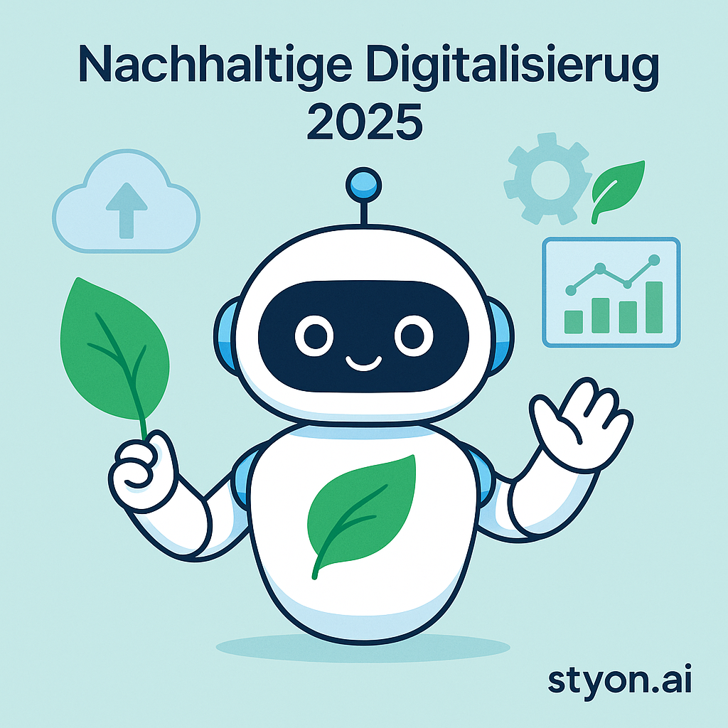 Nachhaltige Digitalisierung: Wie Unternehmen 2025 effizient und umweltbewusst handeln