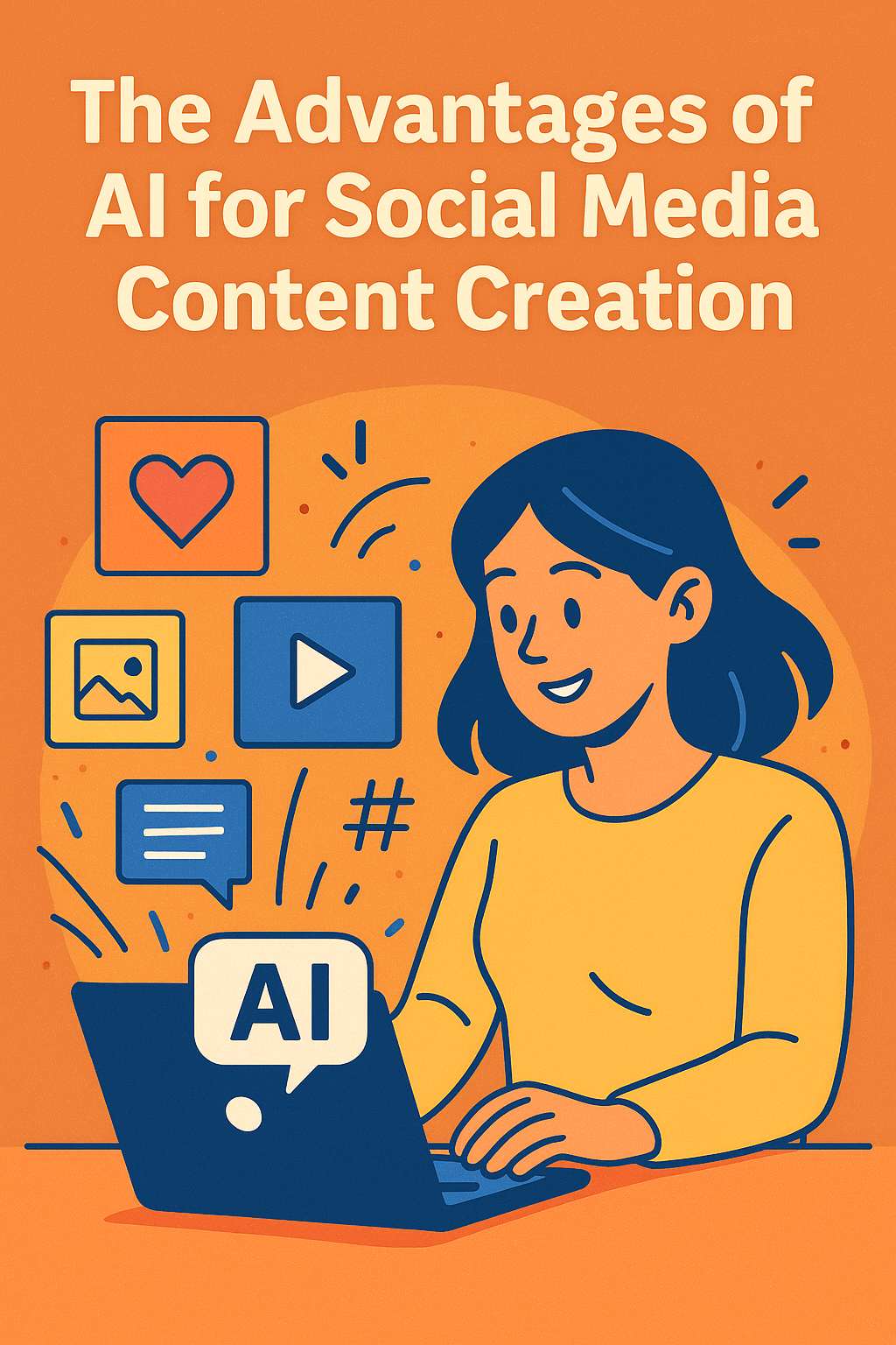 The Advantages of AI for Social Media Content Creation