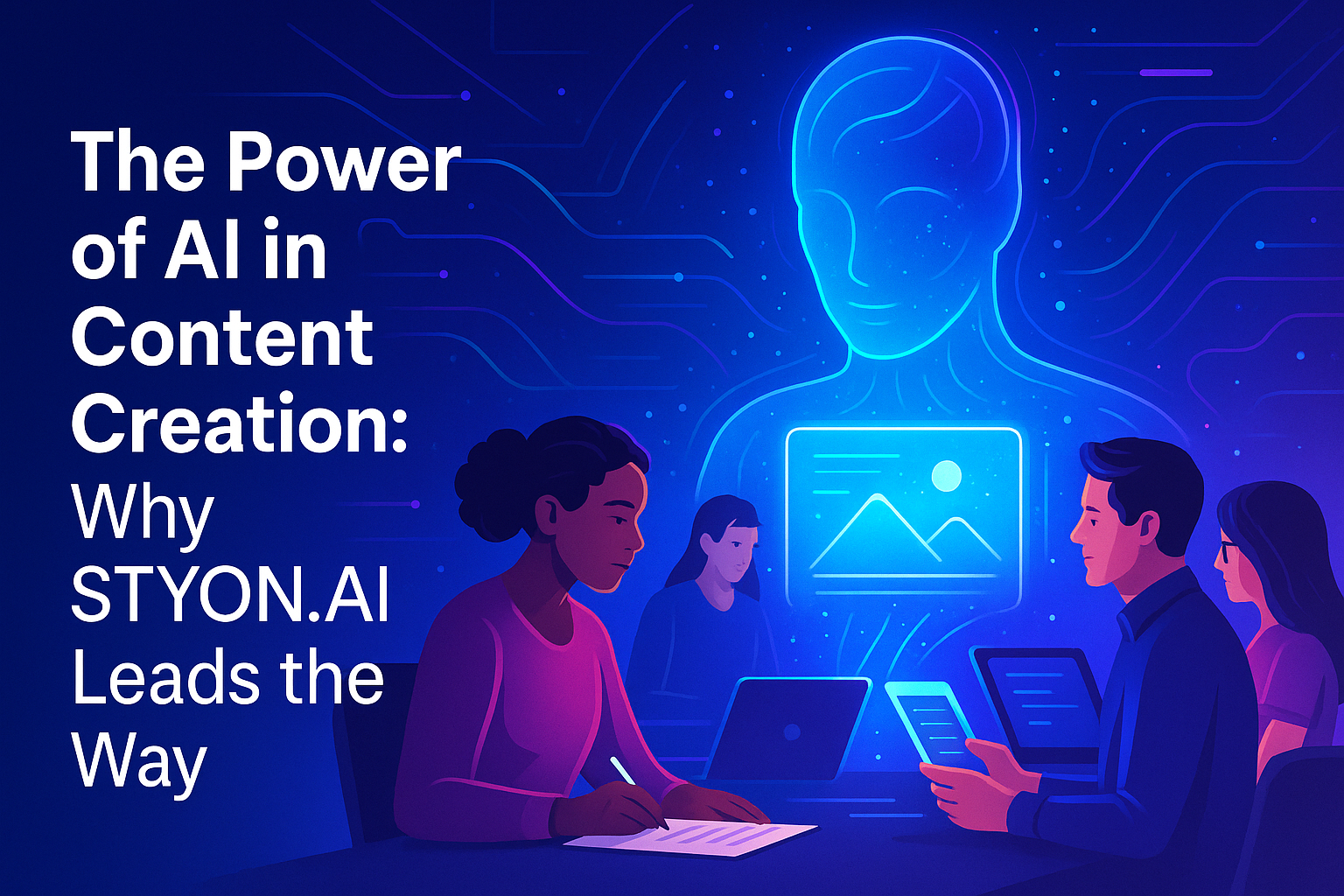 The Power of AI in Content Creation: Why STYON.AI Leads the Way