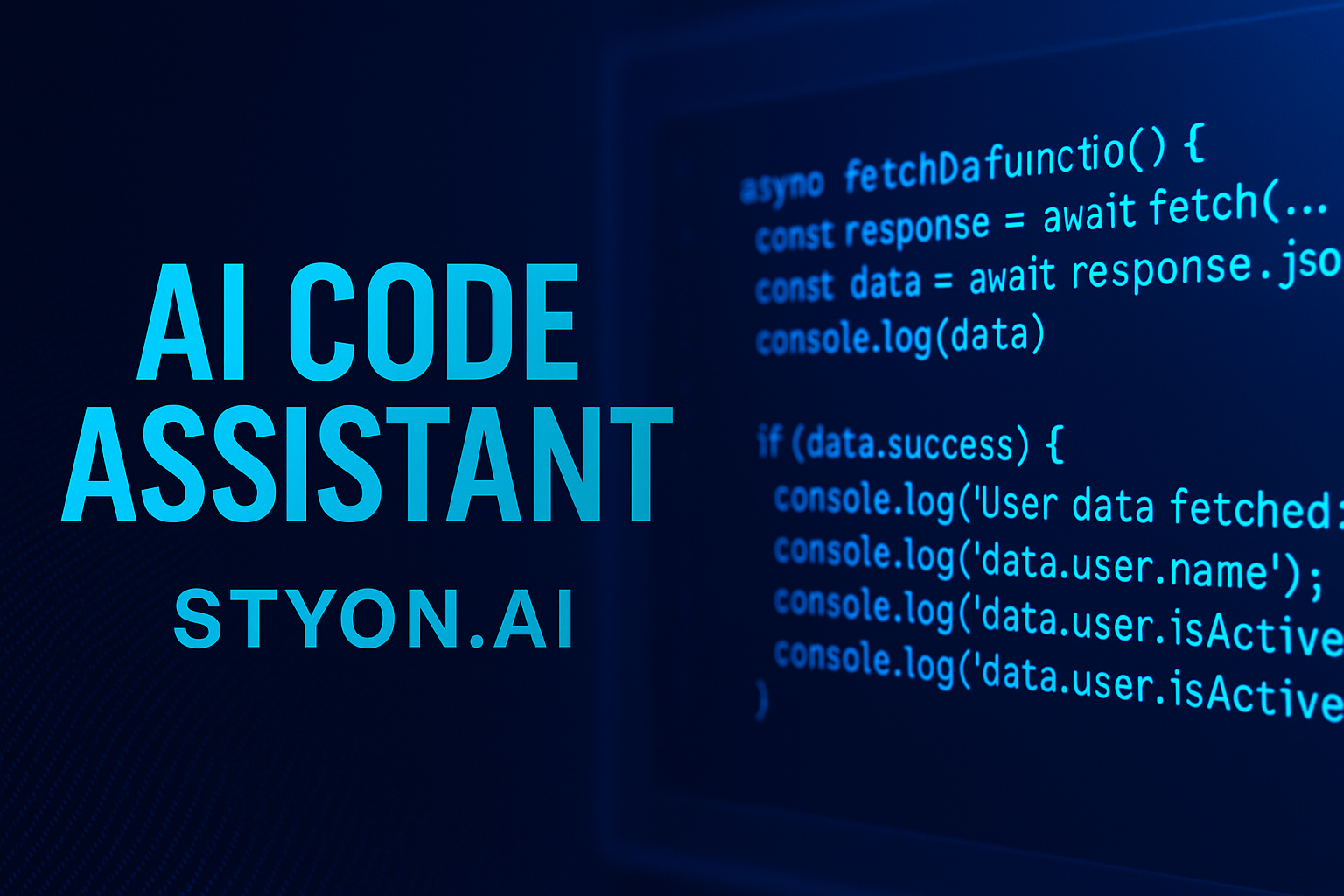 💻 AI Code Assistant — Write, Debug, and Build Smarter with STYON.AI