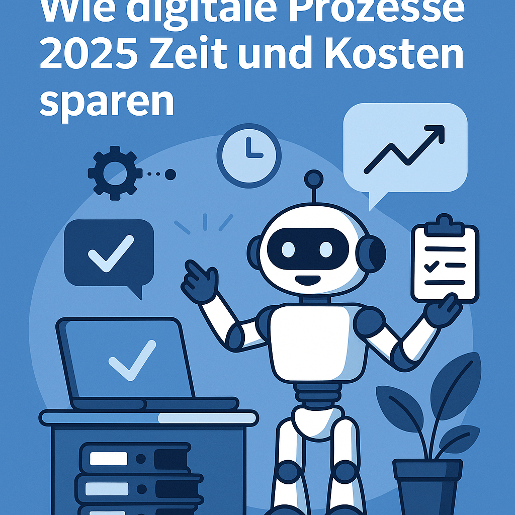 Effizienz im Mittelstand: Wie digitale Prozesse 2025 Zeit und Kosten sparen