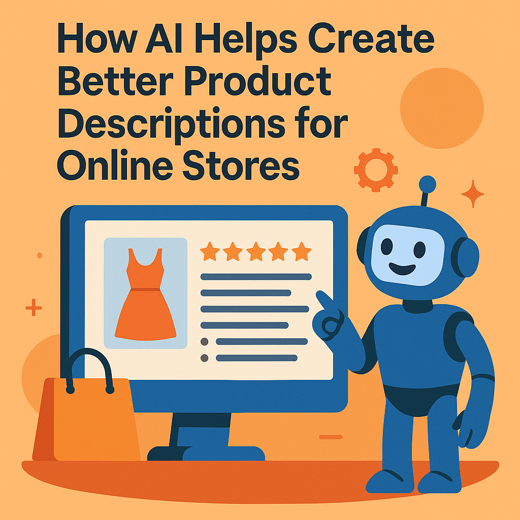How AI Helps Create Better Product Descriptions for Online Stores