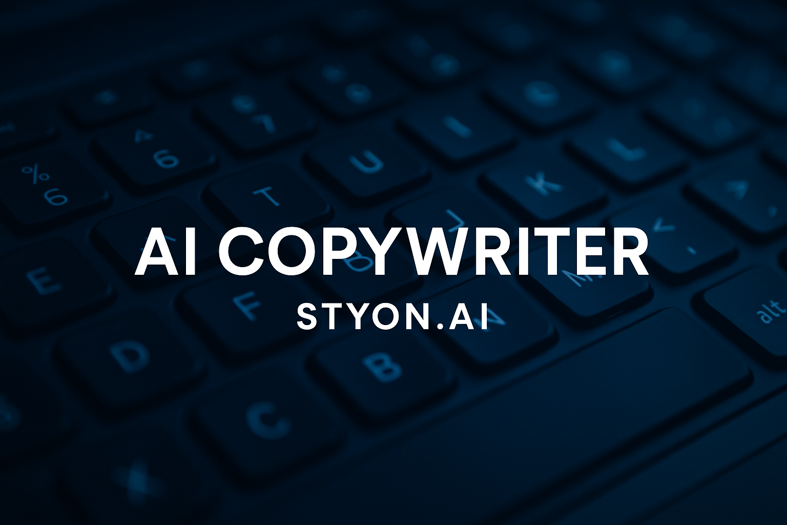 Write Anything in Seconds: Meet STYON.AI’s Smart Copywriter