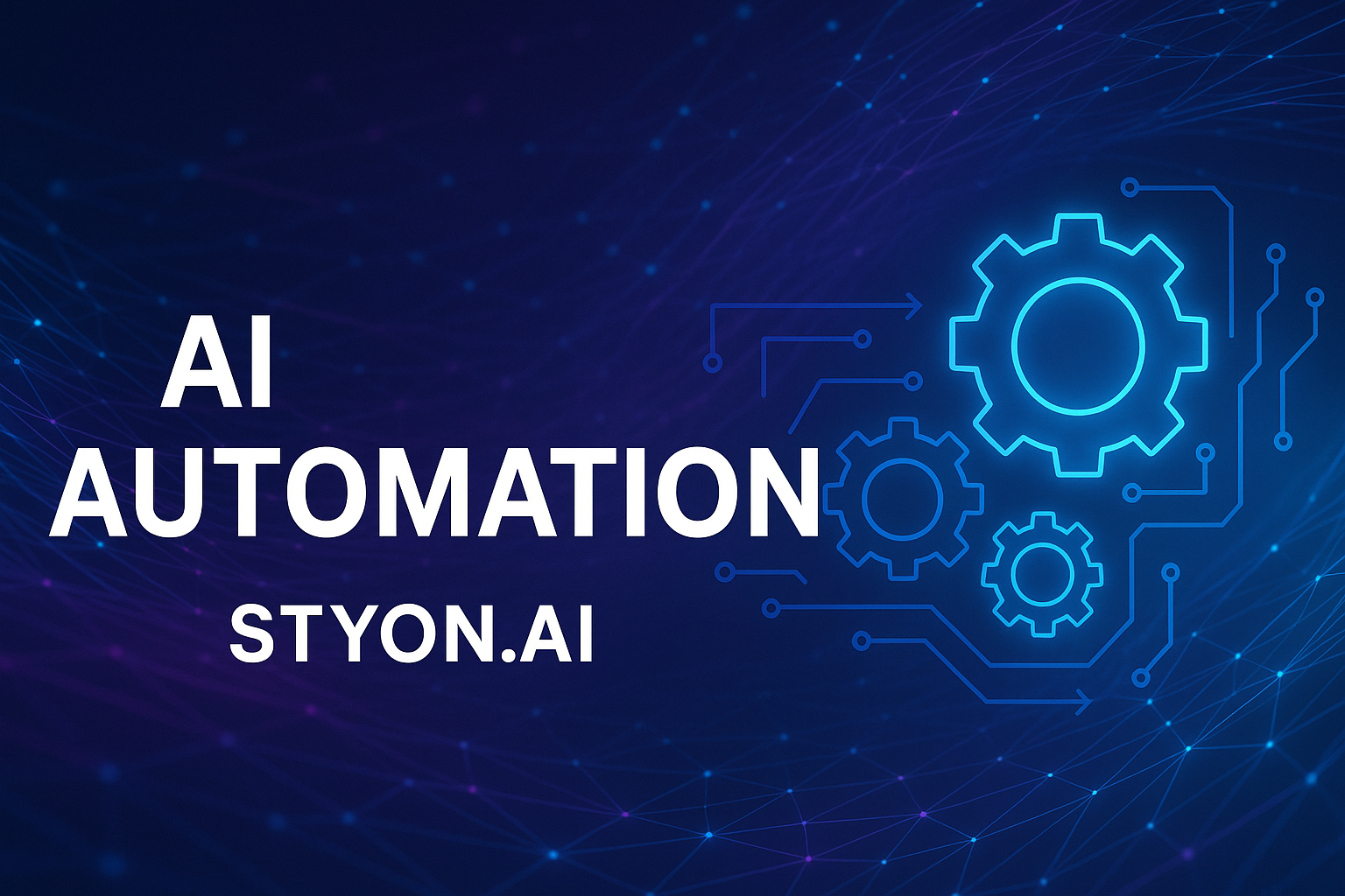 Automate Everything: Unlock Efficiency with STYON.AI’s Automation Tools