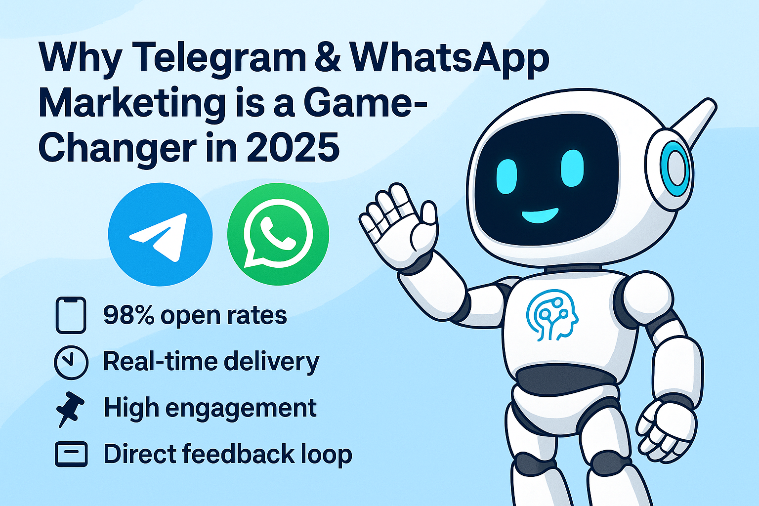Why Telegram + WhatsApp Marketing is a Game-Changer in 2025