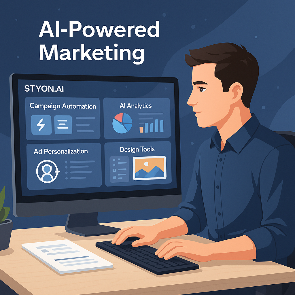 AI-Powered Marketing Strategies with STYON.AI KI-gestützte Marketingstrategien mit STYON.AI