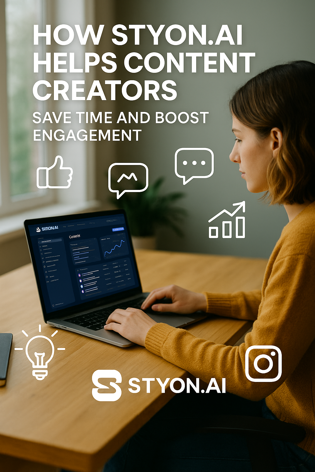 How STYON.AI Helps Content Creators Save Time and Boost Engagement Wie STYON.AI Content Creators hilft, Zeit zu sparen und Engagement zu steigern