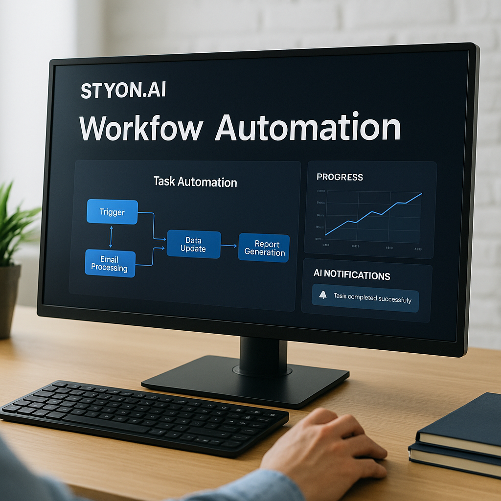 Mastering Workflow Automation with STYON.AI Workflow-Automatisierung meistern mit STYON.AI