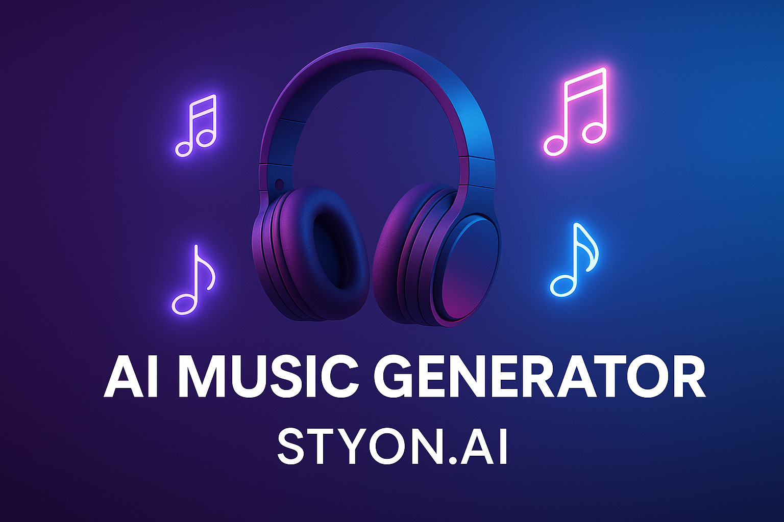 🎵 AI Music Generator — Create the Sound of Tomorrow with STYON.AI