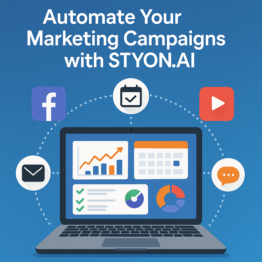 Automate Your Marketing Campaigns with STYON.AI Automatisiere deine Marketingkampagnen mit STYON.AI