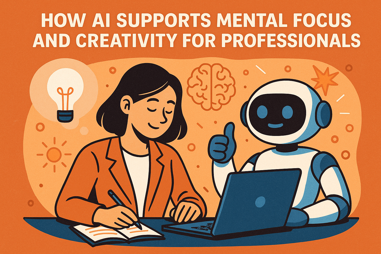 How AI Supports Mental Focus and Creativity for Professionals