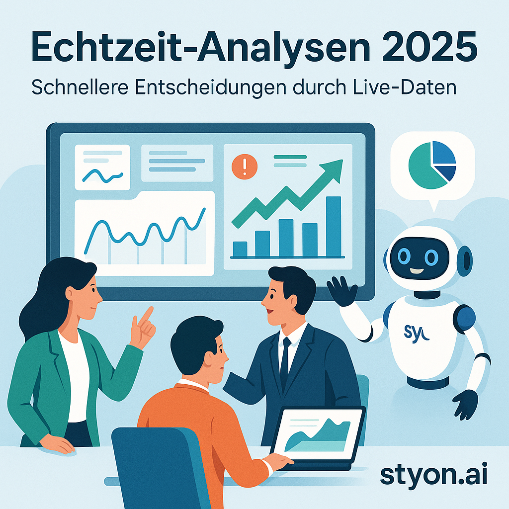 Echtzeit-Analysen 2025: So treffen Unternehmen bessere Entscheidungen mit Live-Daten