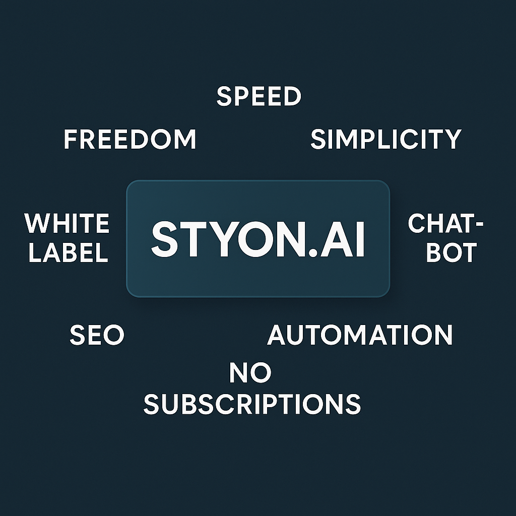 What Makes STYON.AI Different – And Why Clients Stay Was STYON.AI so besonders macht – und warum Kunden bleiben