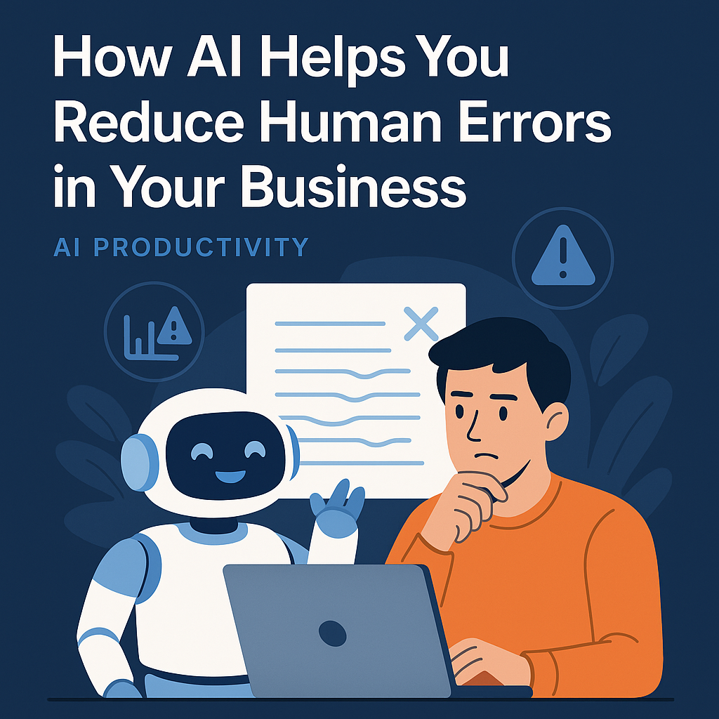 How AI Helps You Reduce Human Errors in Your Business