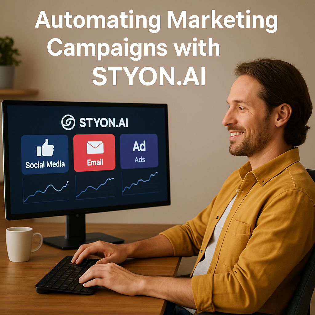 Automating Marketing Campaigns with STYON.AI Marketingkampagnen mit STYON.AI automatisieren